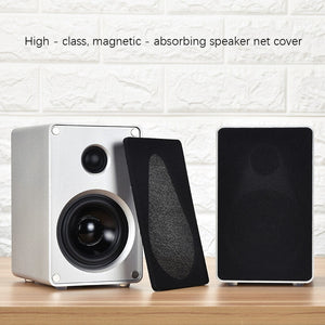 BRZHIFI Audio 3 Inch Aluminum Alloy Speaker Desktop 2.0 Channel Two-way Passive Stereo Computer Satellite Surround Wall Hanging