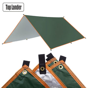 4x3m 3x3m Awning Waterproof Tarp Tent Shade Ultralight Garden Canopy Sunshade Outdoor Camping Hammock Tourist Beach Sun Shelter