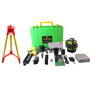 New Fukuda Professional 16 Line 4D Laser Level Japan Sharp Green 515NM Beam 360 Vertical And Horizontal Self-leveling Cross