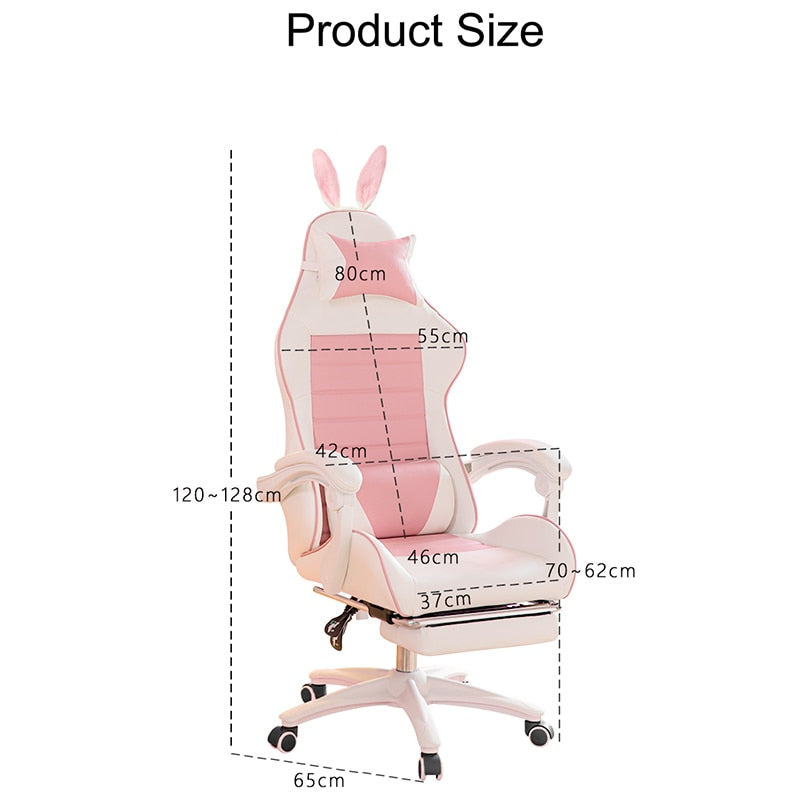 gaming chair,pink computer office chair,LOL internet cafe Sports racing chair,girls man live home bedroom chair,swivel chair