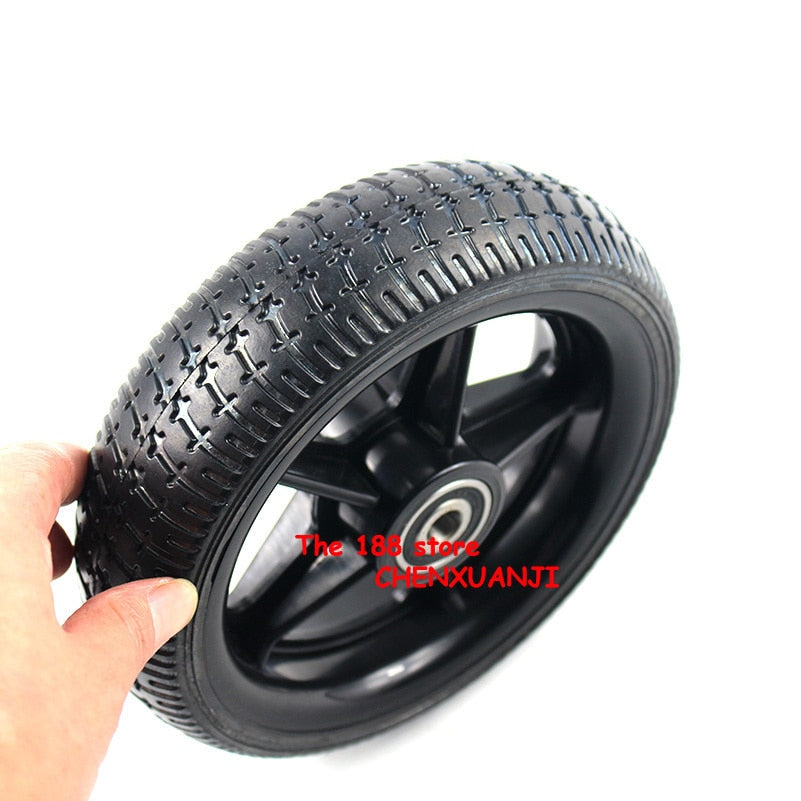 6.5 inch solid wheels 6.5-inch Explosion  resistance non-inflatable tyre wheels for electric scooters, Baby carriage