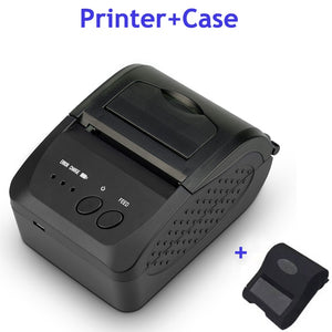Pocket Mini Bluetooth Thermal Printer 58mm Pos Receipt Portable Ticket Wireless Printer Bill Machine For Android iOS Windows