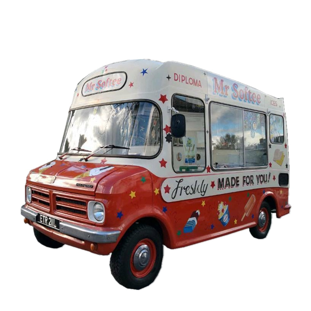 Professional Manufacturer Commercial Vintage Catering Mobile Electric Food Truck Trailer For Sale